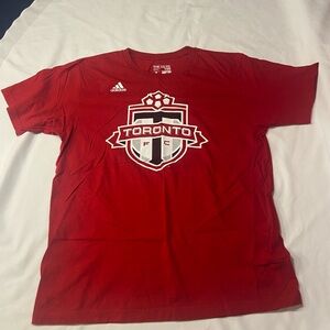 Adidas Red Toronto FC Short Sleeve Tee